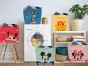 Cesta de Ropa Multifuncional Disney - Pack de 3