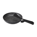 Sartén Antiadherente Black Marble 28cm con Espatula magnética – Inducción y Mango Cool-Touch